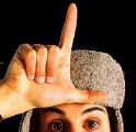 L on forehead 1