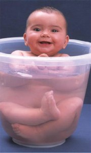 baby bathwater