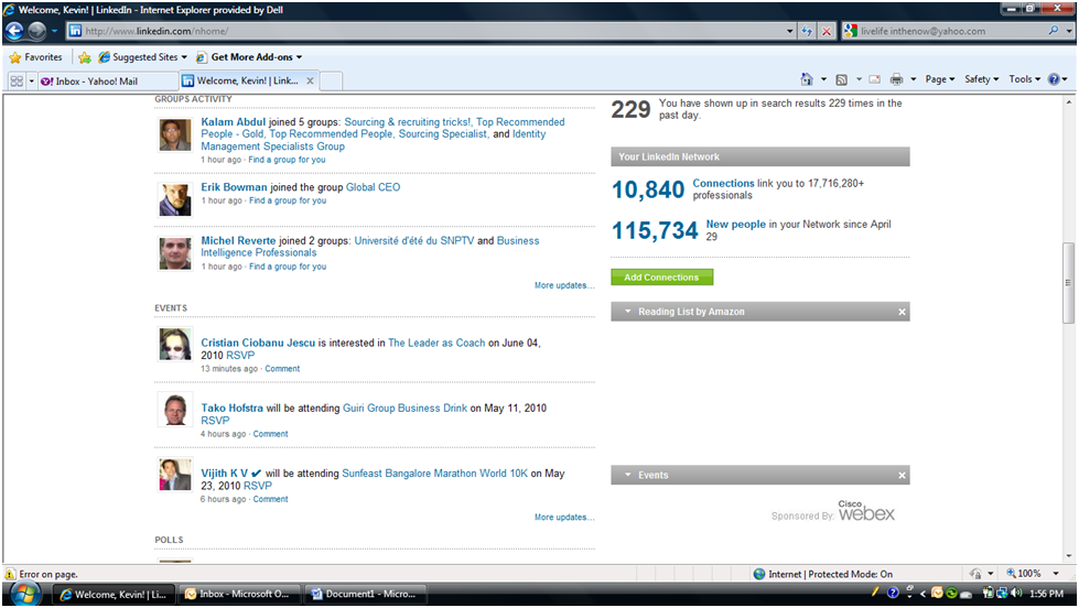 LinkedIn numbers