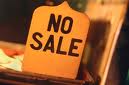 no sale